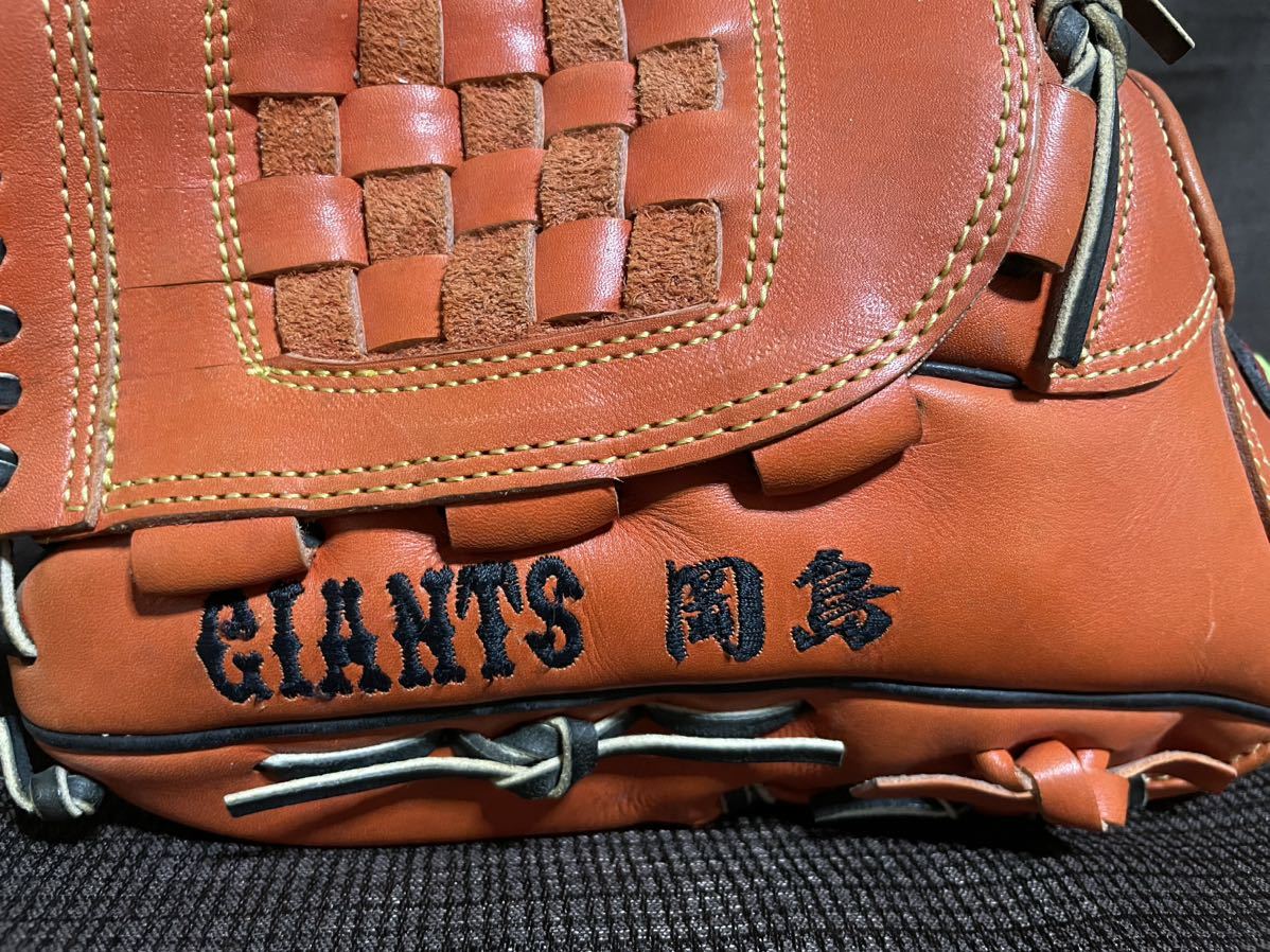 激レア ビッグM 読売ジャイアンツ ミズノプロ プロ支給 硬式グローブ