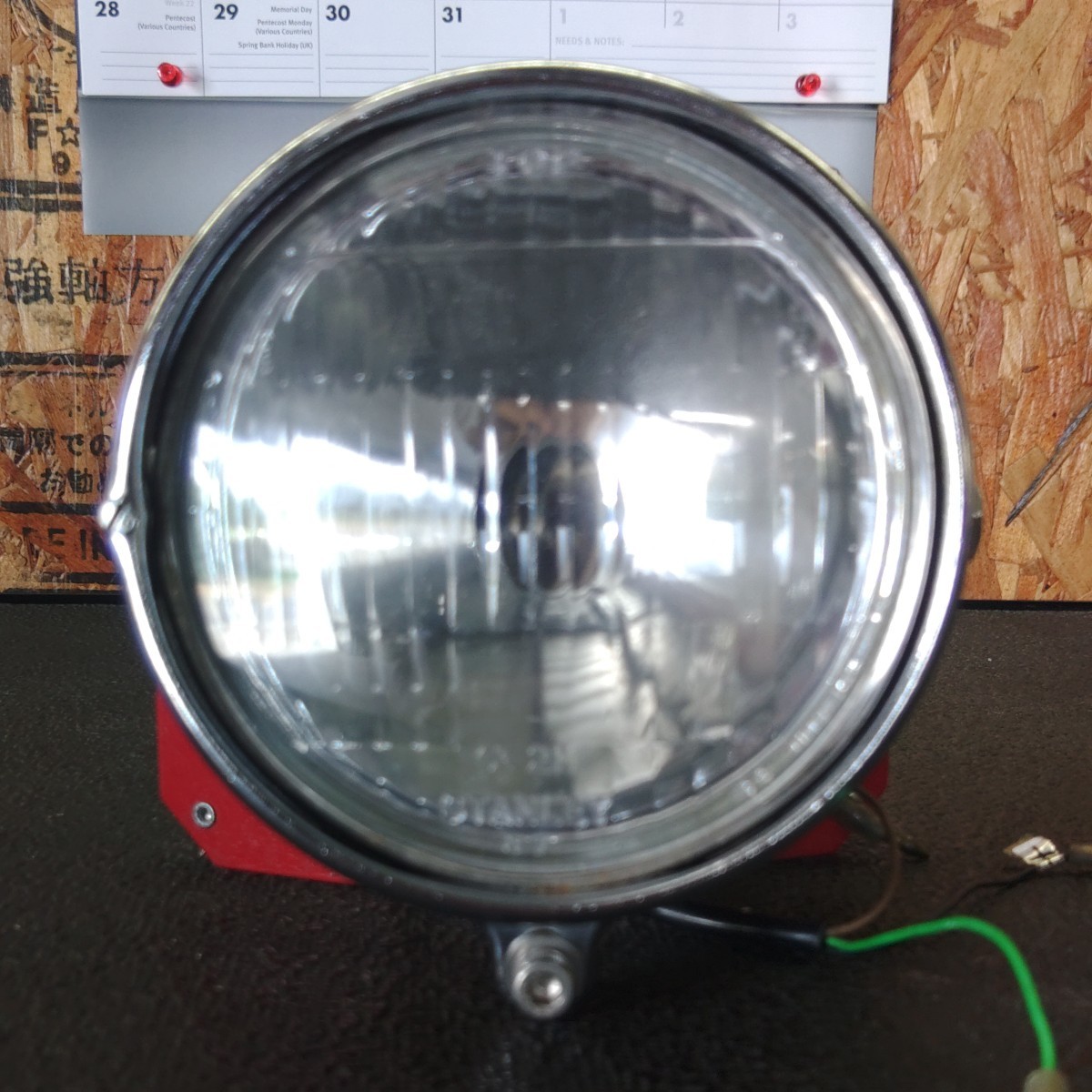 ホンダ モンキー 4L 純正 加工 ヘッドライト ASSY 武川LCDメーター