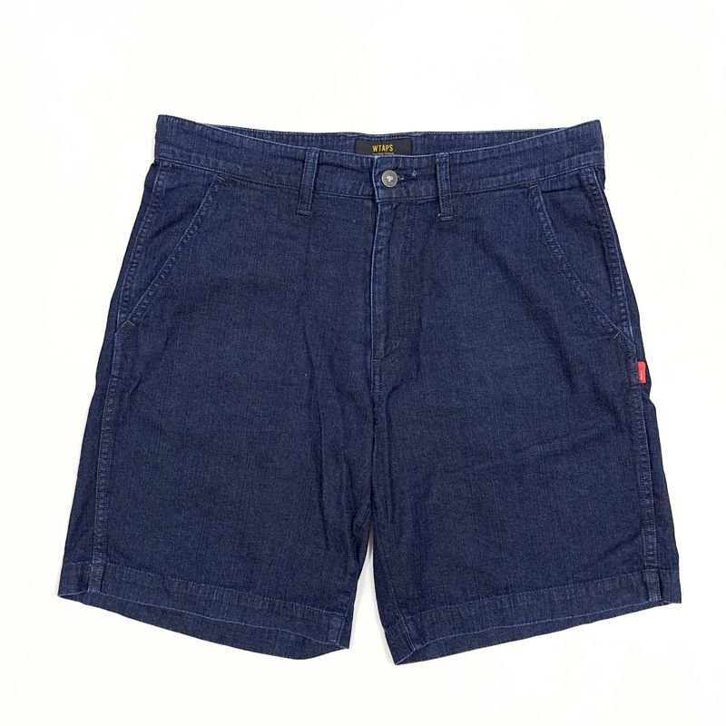 WTAPS ダブルタップス UNION. SHORTS / SHORTS. COTTON. DENIM ユニオン デニム ショーツ / Lサイズ / INDIGO インディゴ / ショートパンツ