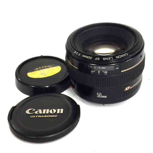 1円 CANON LENS EF 50mm 1:1.4 カメラレンズ 単焦点レンズ オート