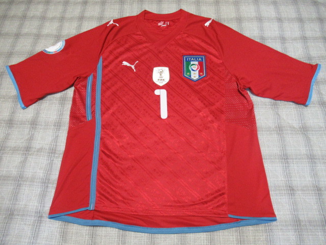非売品】 選手支給品 イタリア代表 2009年 ゴールキーパー用 XLサイズ 