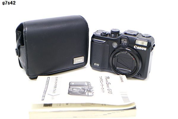 G7s42 Canon Power Shot G10 デジタルカメラ 動作未確認 60サイズ
