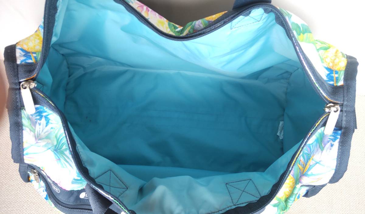 レスポートサック ハワイ限定 ローレンロス 2WAYボストンバッグ ☆美品☆ LeSportsac×Lauren Roth レスポートサック ハワイ限定