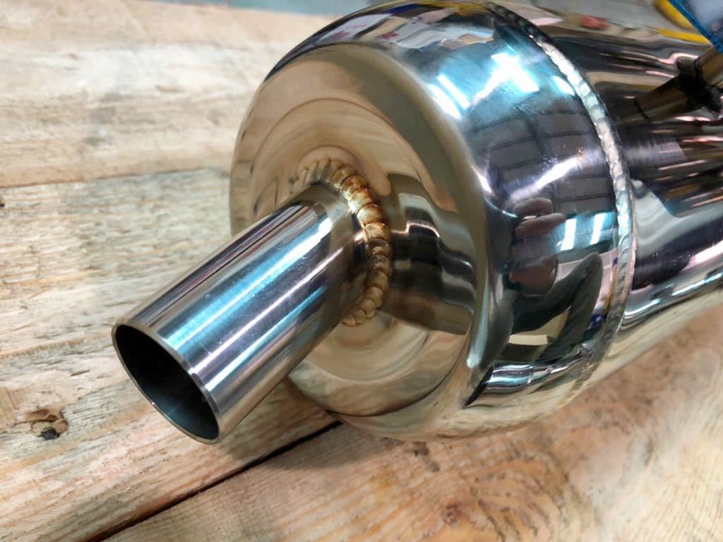 1セットのみ、シグナスX用 台湾隔壁マフラー.TILIER管 ステンレス