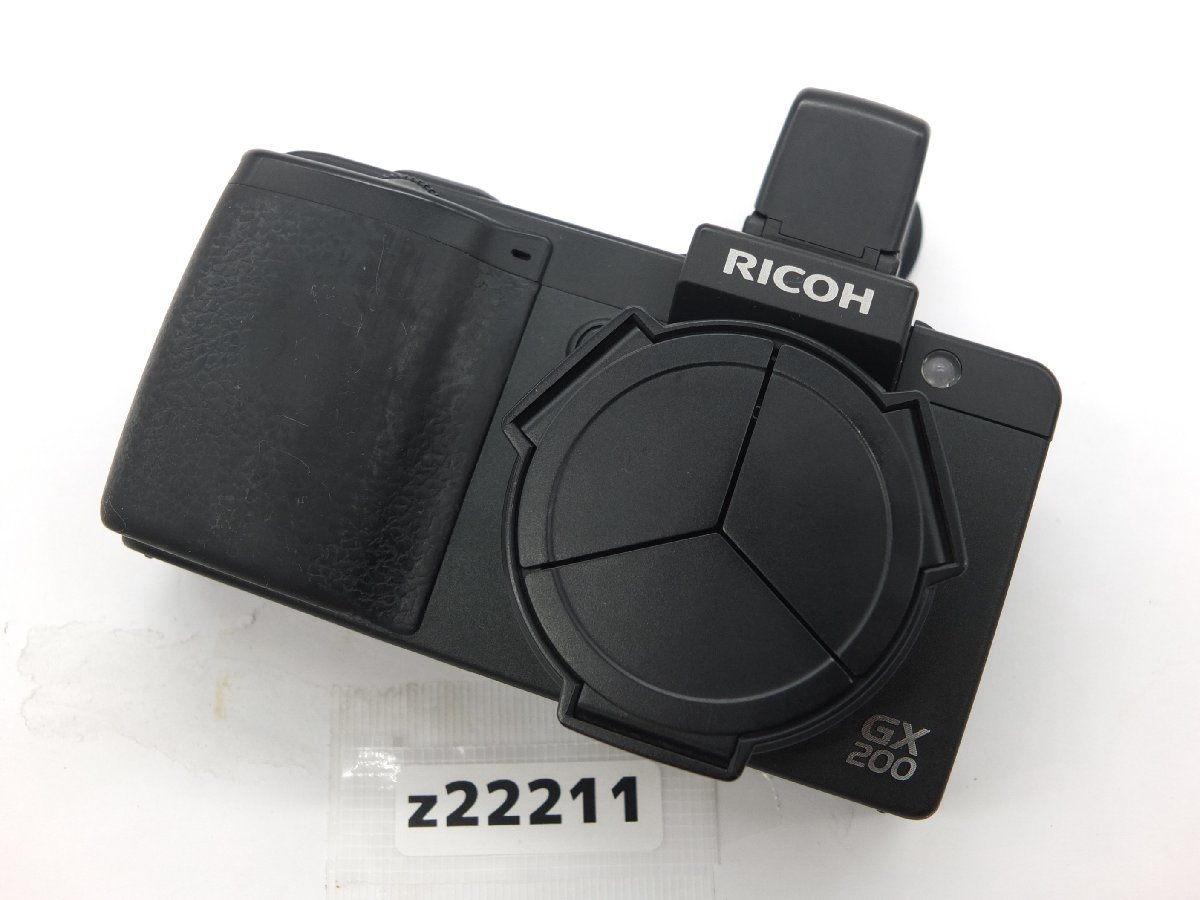 得価，豊富な 【z22211】RICOH リコー GX200 コンパクトデジタルカメラ 
