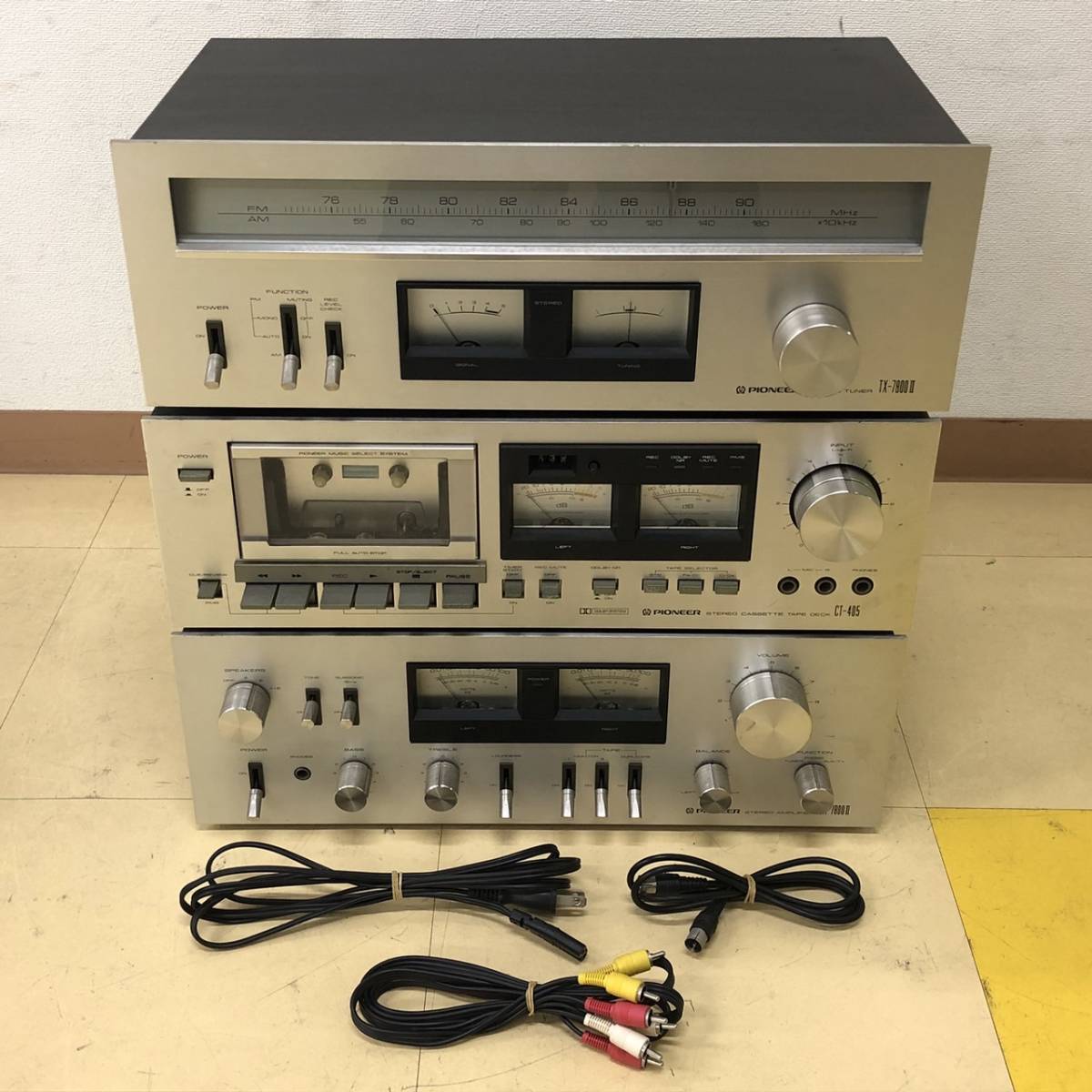 L278310(084)-330/AS28000【名古屋】PIONEER パイオニア 3点まとめ TX