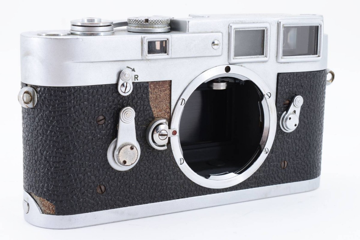 Leica ライカ M3 シングルストローク シルバークローム 109万番台 