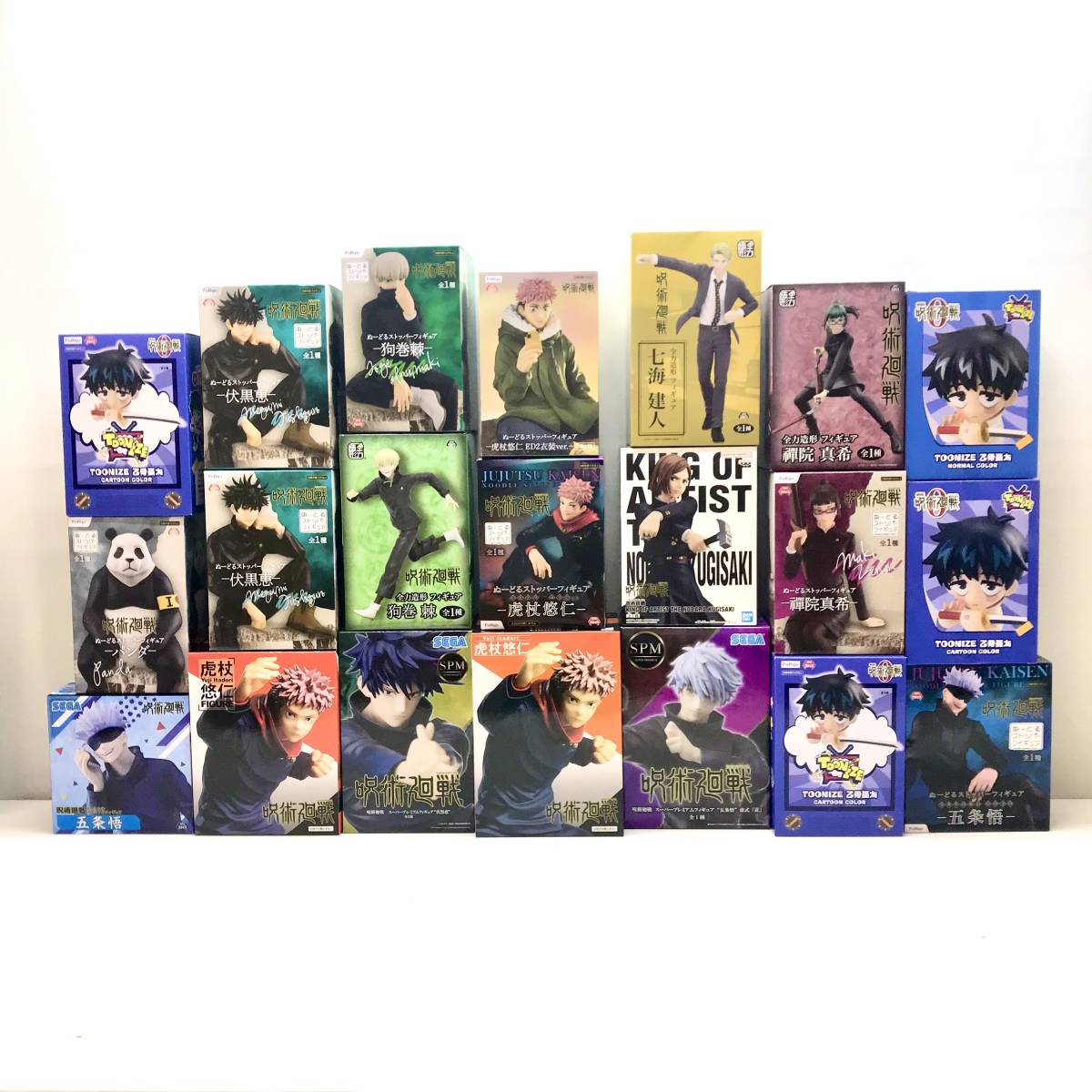 ☆未使用品☆プライズフィギュア ジャンプ 21点セット まとめ 呪術廻戦