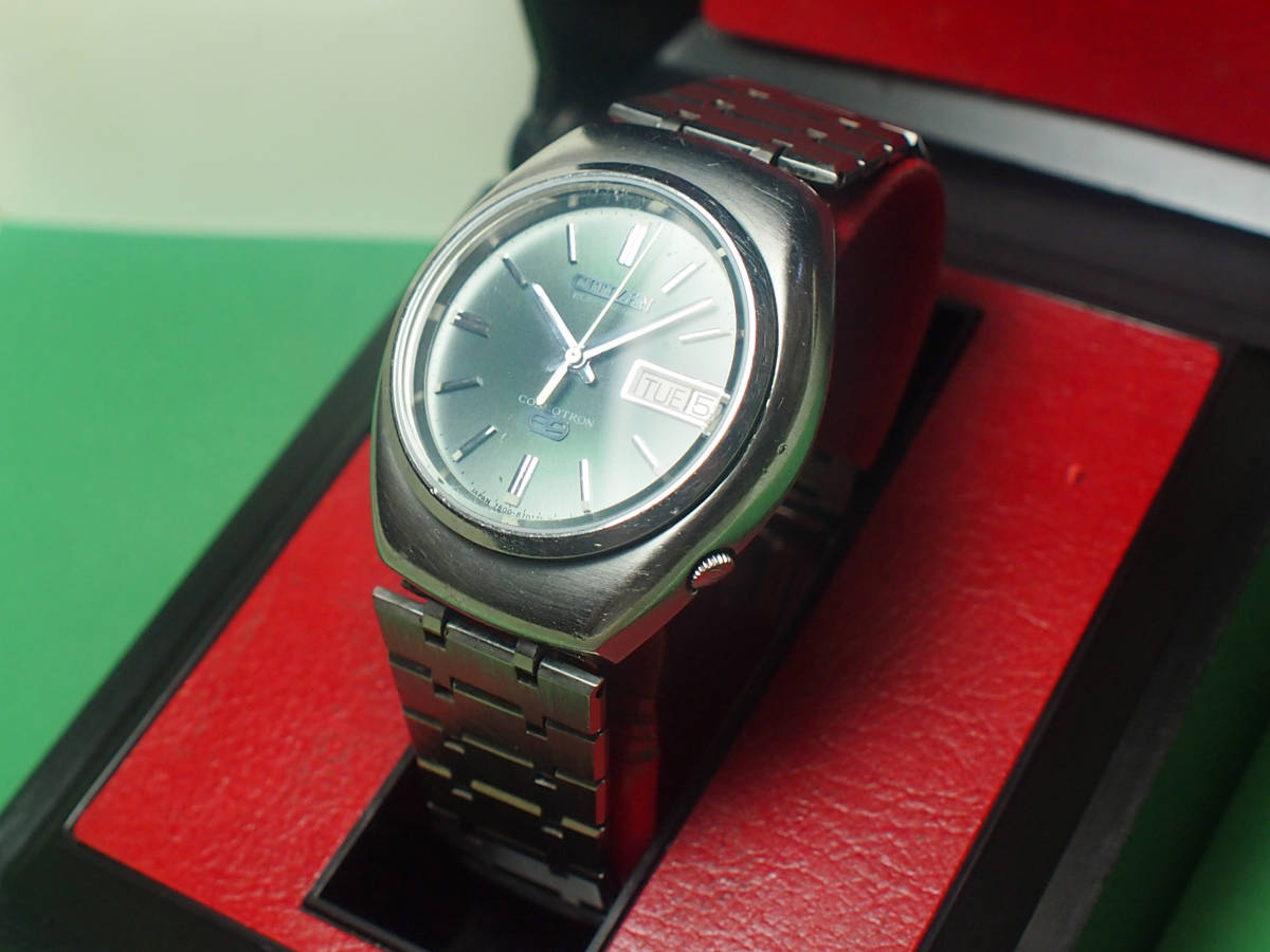 CITIZEN(シチズン) COSMOTRON （コスモトロン）稼働品 電磁テンプ式 