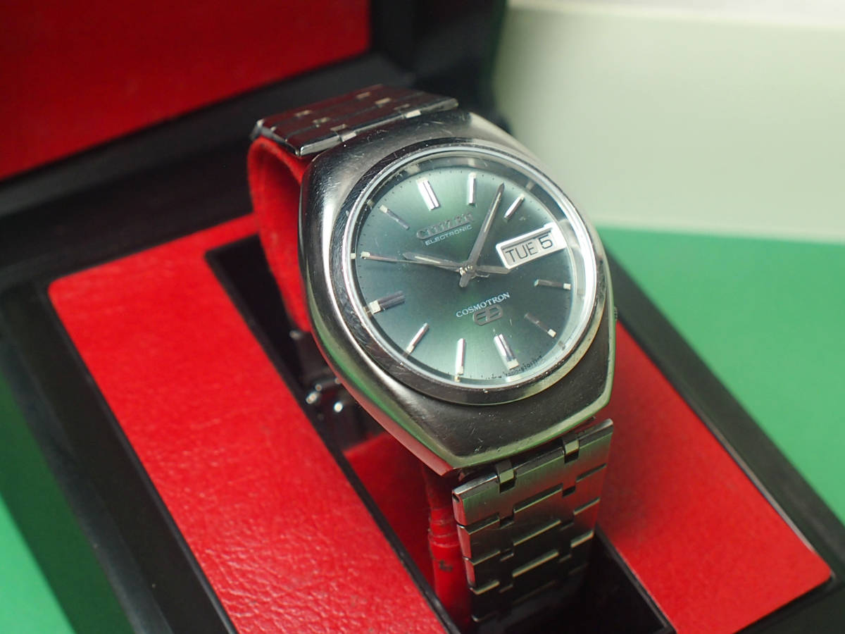 CITIZEN(シチズン) COSMOTRON （コスモトロン）稼働品 電磁テンプ式 