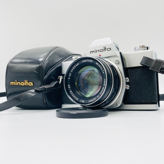 minolta ミノルタ SRT101 1:1.7 f＝55㎜ ROKKOR-PF シャッター音× 中古