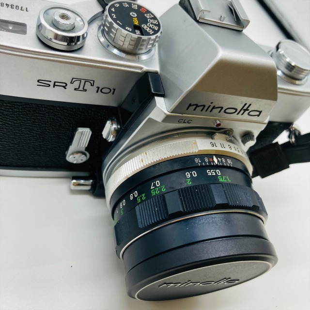 minolta ミノルタ SRT101 1:1.7 f＝55㎜ ROKKOR-PF シャッター音× 中古