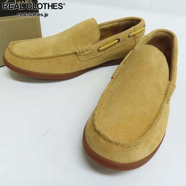Clarks/クラークス Morven Sun モーベンサン スエード デッキシューズ /UK8 /080