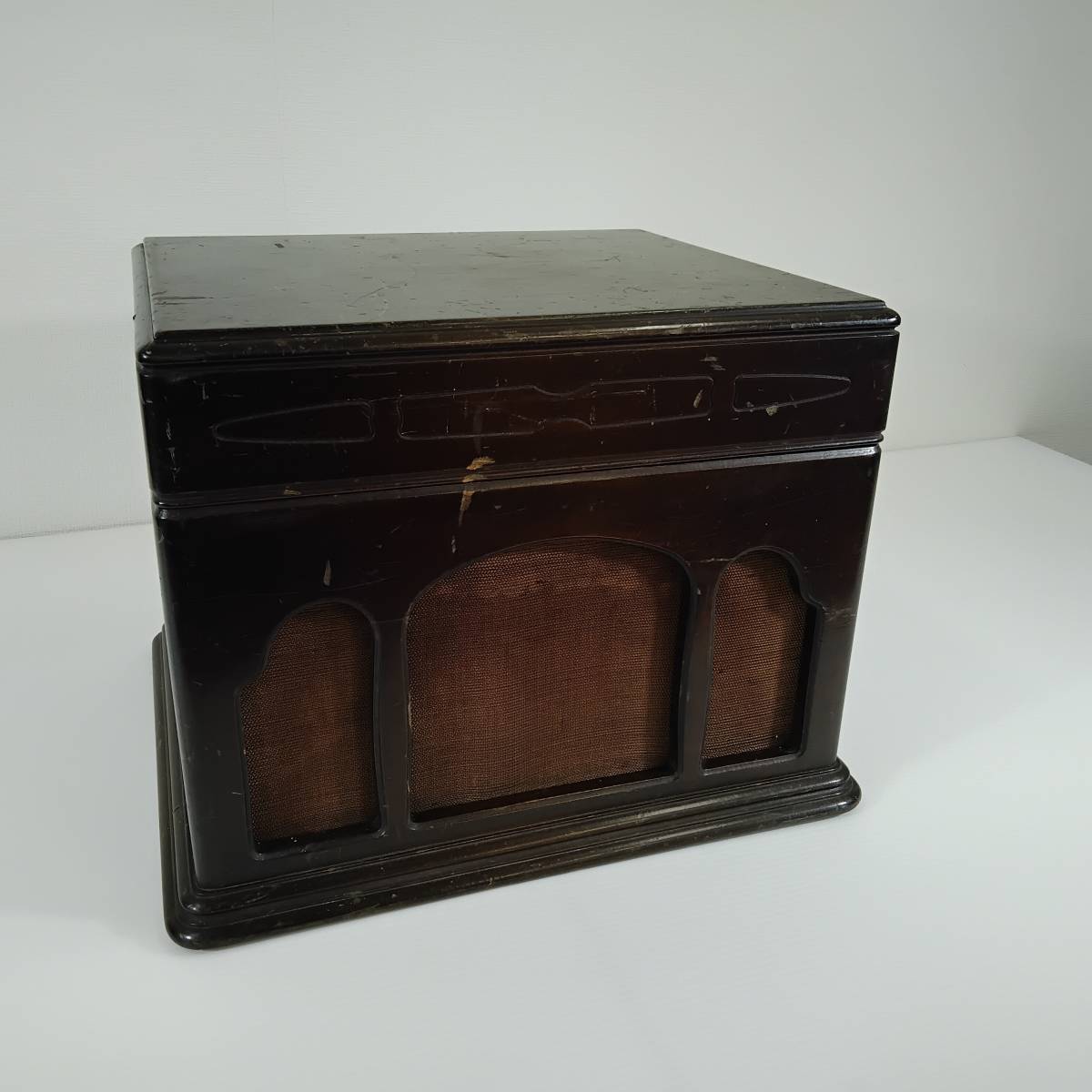昭和レトロVictrola VICTOR ビクター VICTROLA ビクトローラ 蓄音機 VV 