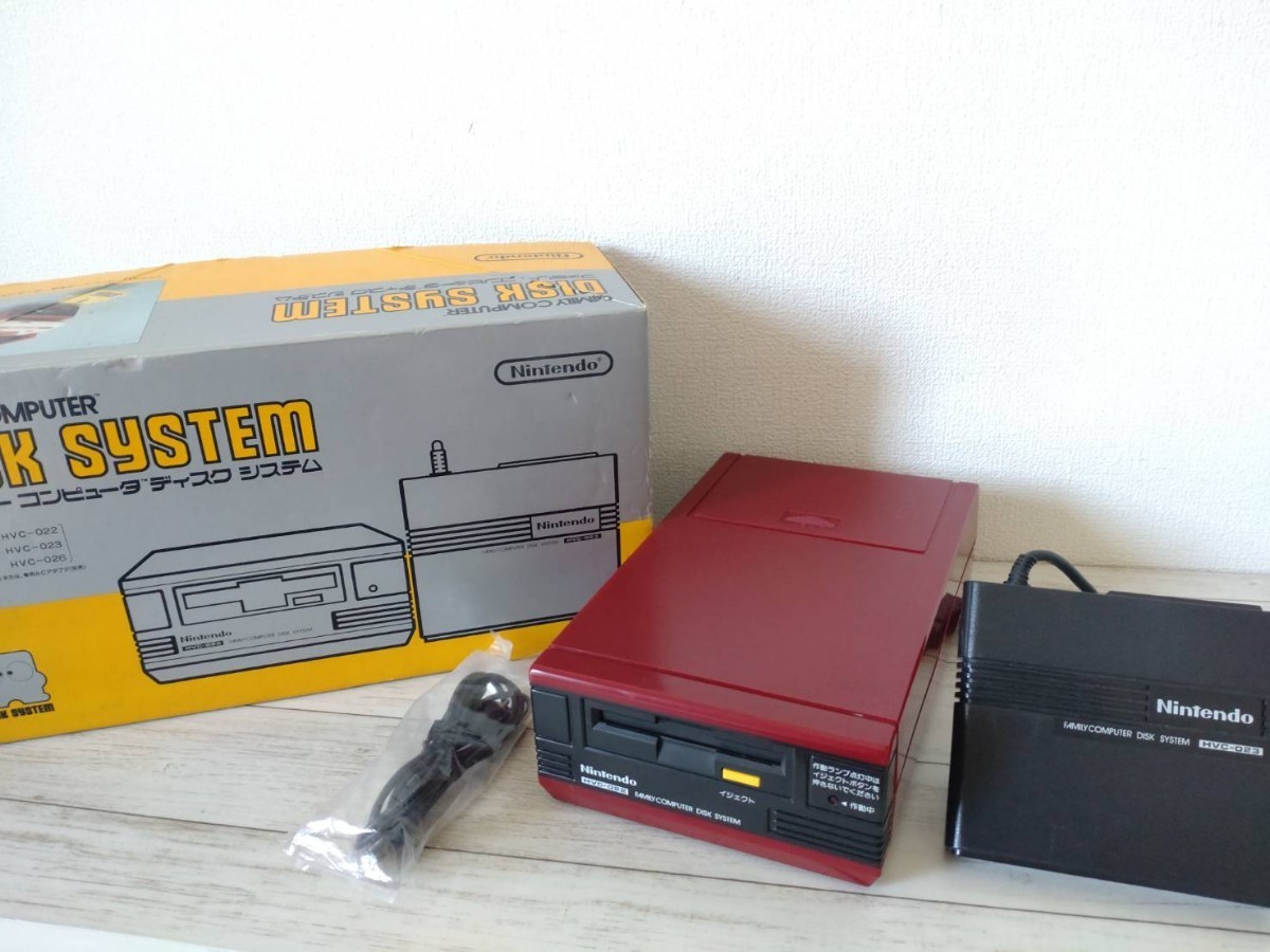 任天堂 ディスクシステム Nintendo 【動作未確認・箱有】ファミリー