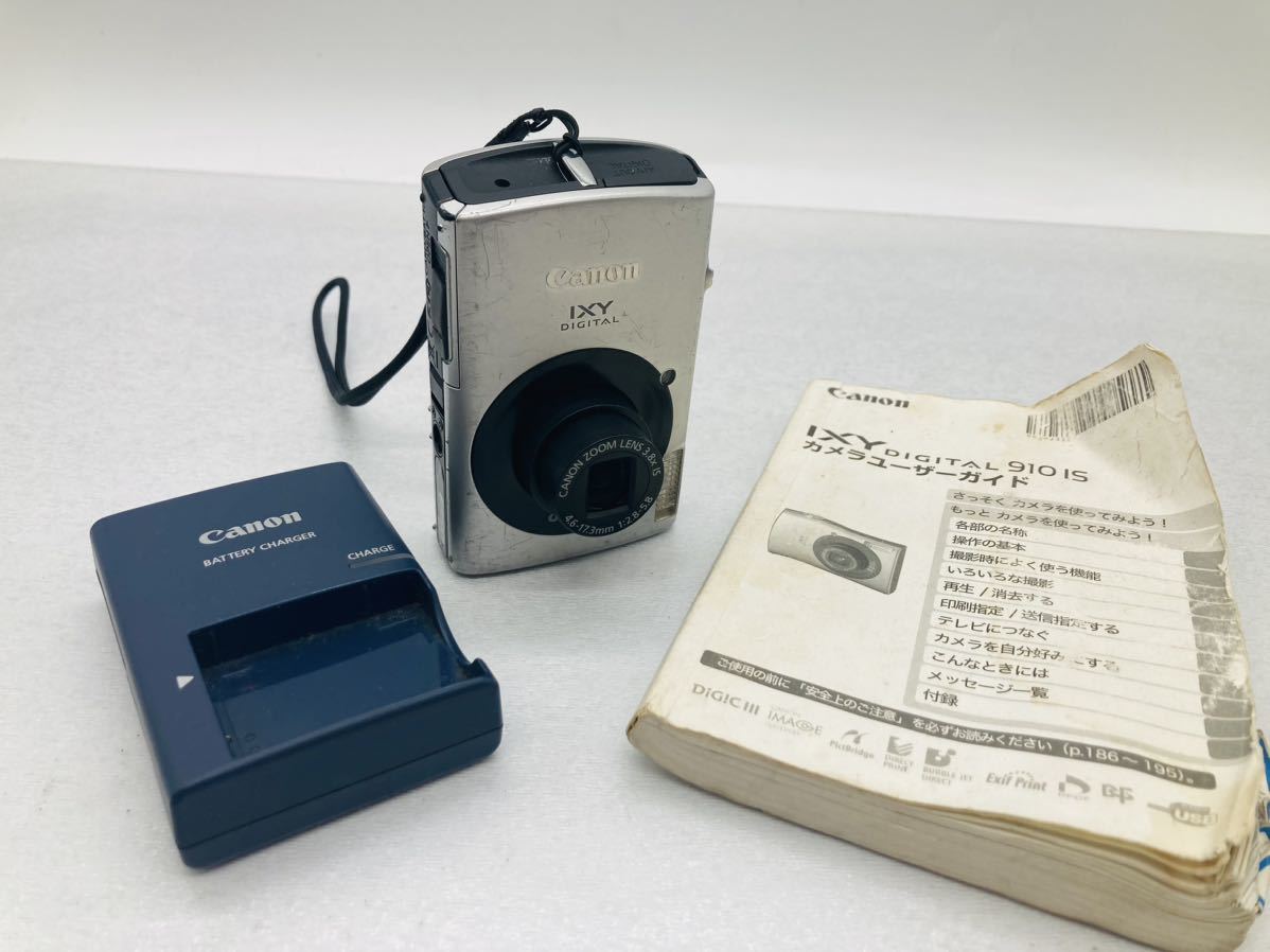 100%新品，人気 6e38 必見 Canon キヤノン IXY DIGITAL コンパクトデジタルカメラ PC1249 取説 充電器付き 現状品 通電確認済み(キヤノン)｜売買されたオークション情報、yahooの商品情報をアーカイブ公開 - オークフ キヤノン