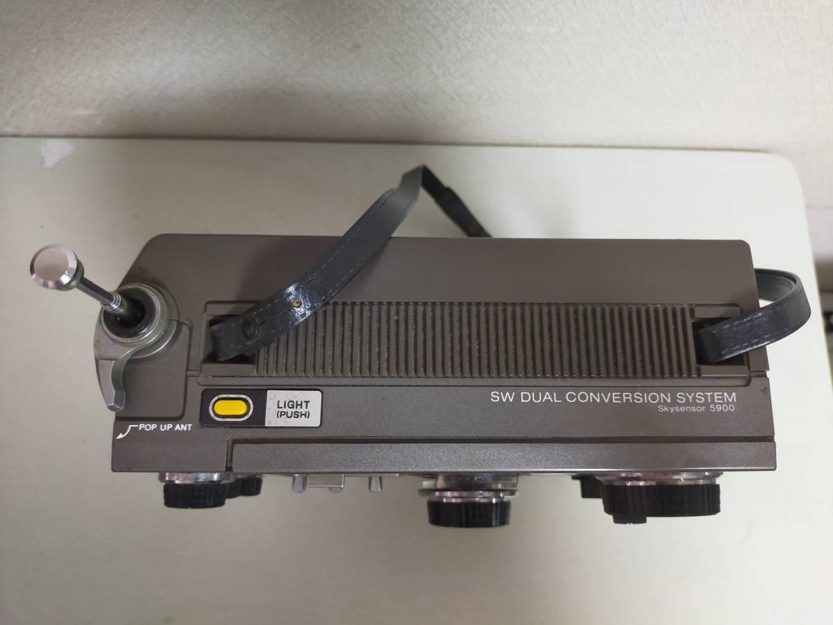 昭和レトロ SONY ソニー ICF-5900 スカイセンサー BCLラジオ ジャンク品