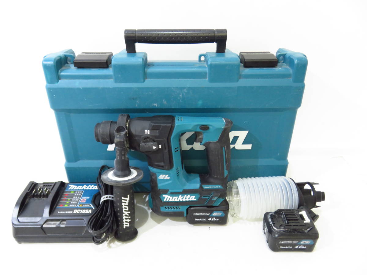 大得価，大人気 n2963k 現状品 マキタ 16mm 充電式ハンマドリル HR166DSMX バッテリ BL1040B 充電器 DC10SA セット 098-000100(本体)｜売買されたオークション情報、yahooの商品情報をアーカイブ公開 - オークファン ハンマドリル