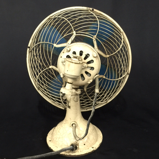 芝浦製作所 アンティーク 扇風機 アイアン 芝浦製作所 4枚羽根 扇風機