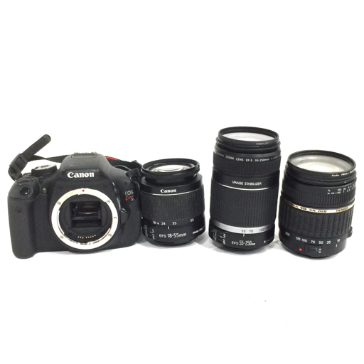 EOS X5 Canon 1円 CANON EOS Kiss X5 TAMRON XR Di ii AF 18-200mm