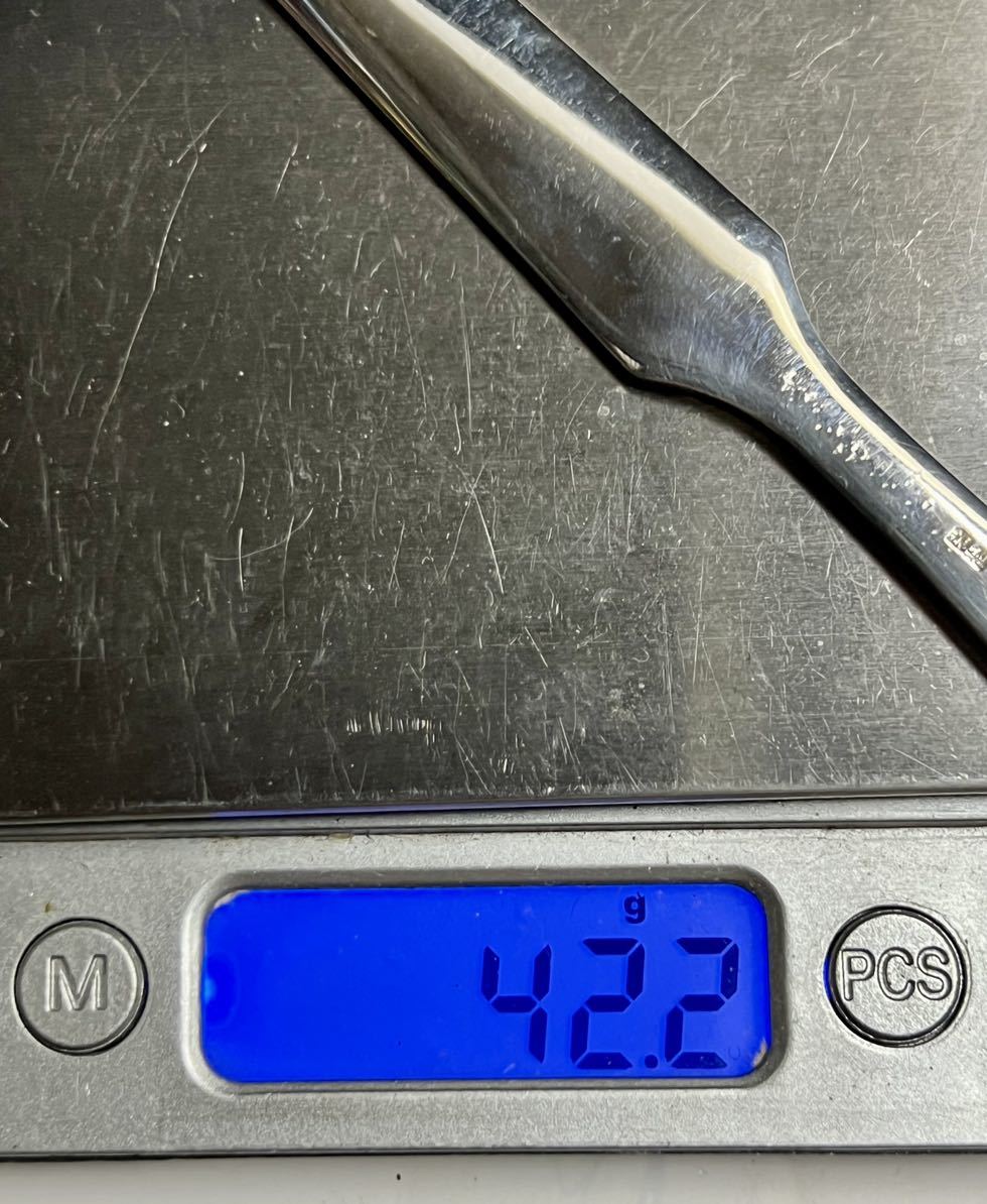 ◇人間国宝 奥山峰石 銀製 ペーパーナイフ 重さ約42.2g◇ 【公式通販】