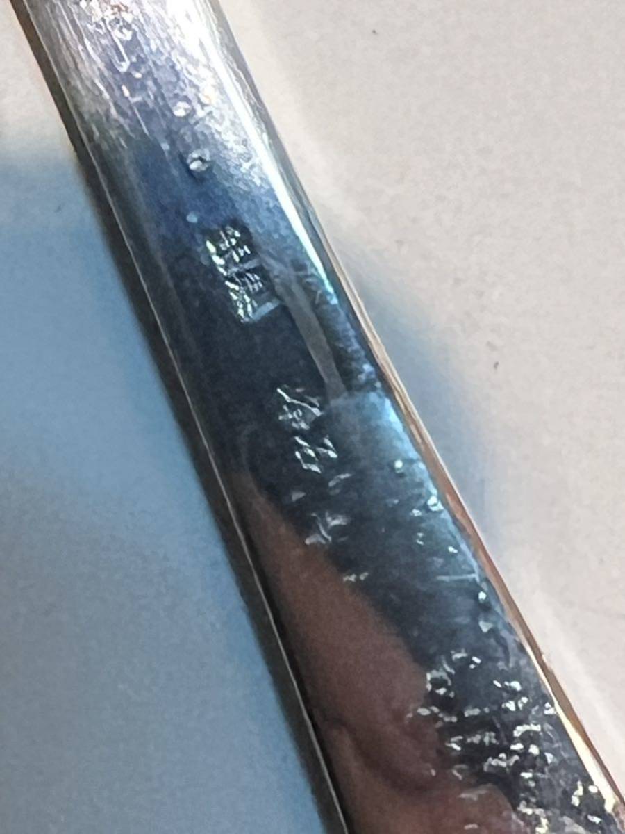 ◇人間国宝 奥山峰石 銀製 ペーパーナイフ 重さ約42.2g◇ 【公式通販】