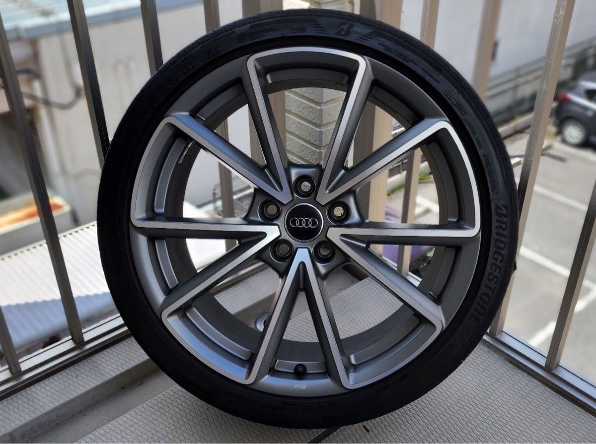 アウディ 純正 アルミホイール Audi Sport (RS刻印) 19インチ 8.5Jx19+ 
