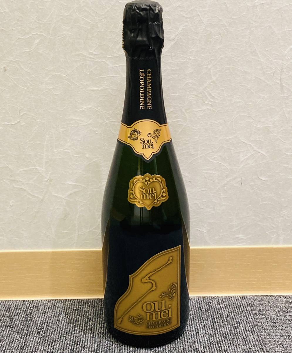 N-15190 Soumei ソウメイ ブリュット シャンパン 750ml 12.5% 未開栓