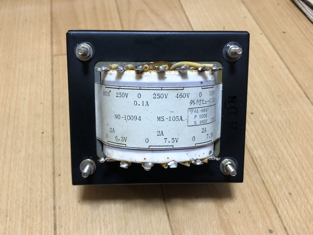 TANGO 電源トランス 本体10579 タンゴ MS105A/ NO-10094 電源トランス TANGO. 家電、AV、カメラ