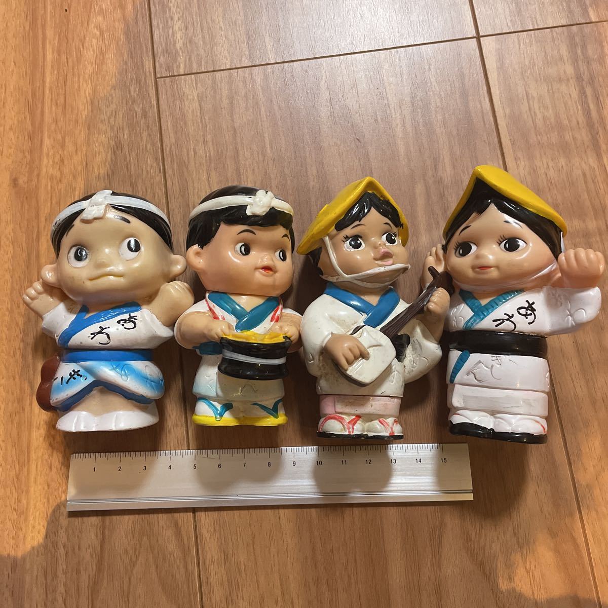 阿波銀行 貯金箱 阿波おどり 4種組