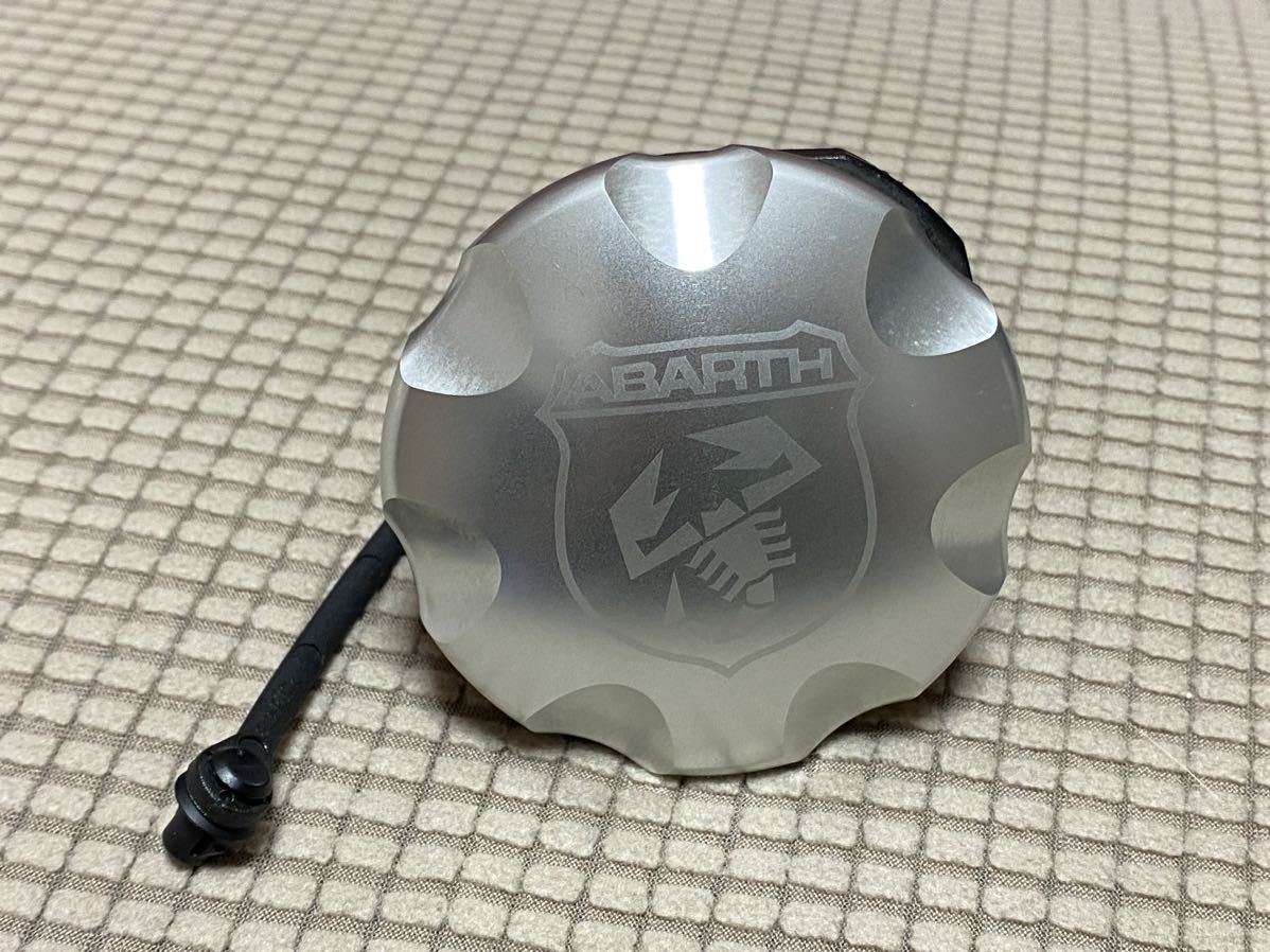 アバルト 純正 アルミ フューエルキャップ ABARTH アバルト アルミ 美