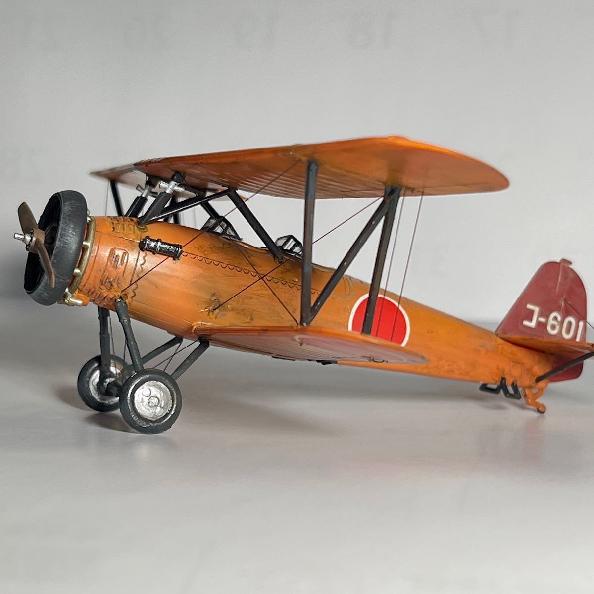マイクロエース 日本陸軍 九三式陸上中間練習機 赤とんぼ 1/72 完成品