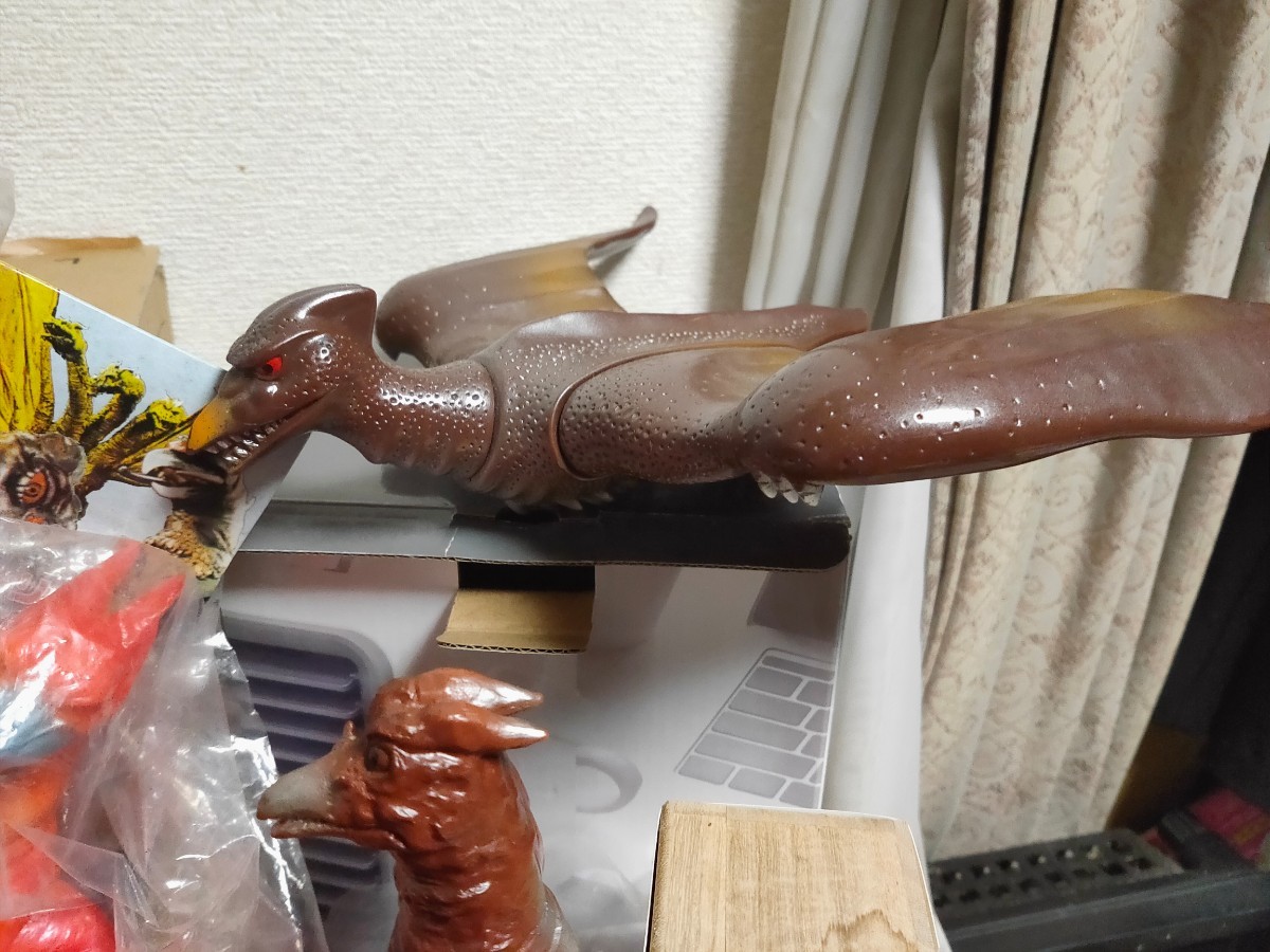 マルサン ラドン 飛行ポーズ ソフビ ゴジラ(ソフビ)｜売買された