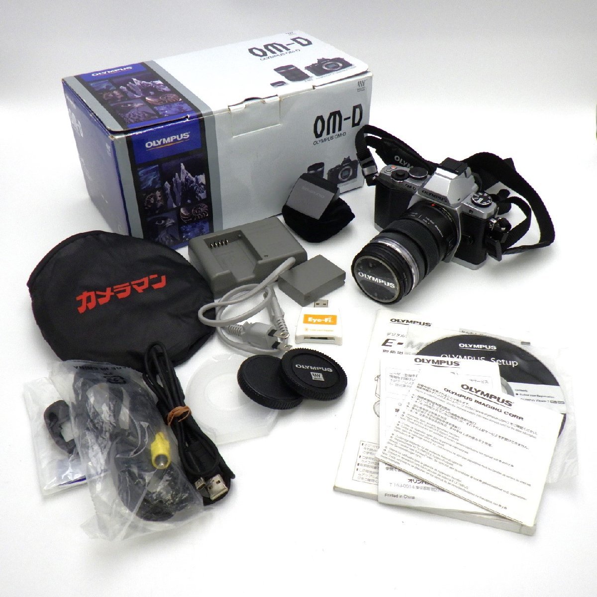 1円～ OLYMPUS オリンパス OM-D E-M5 ミラーレス一眼カメラ 12-50mm 1:3.5-