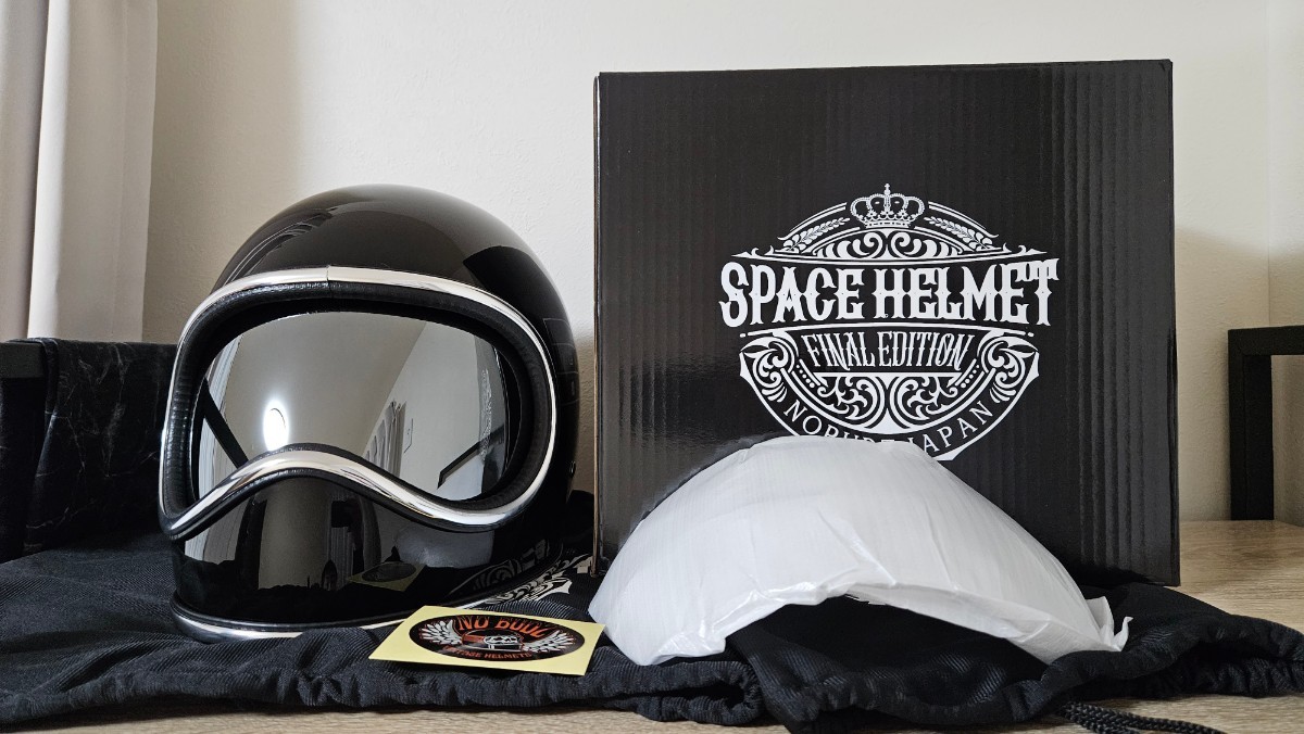 SPACE HELMET FINAL EDITION (BLACK) スペースヘルメット ファイナル