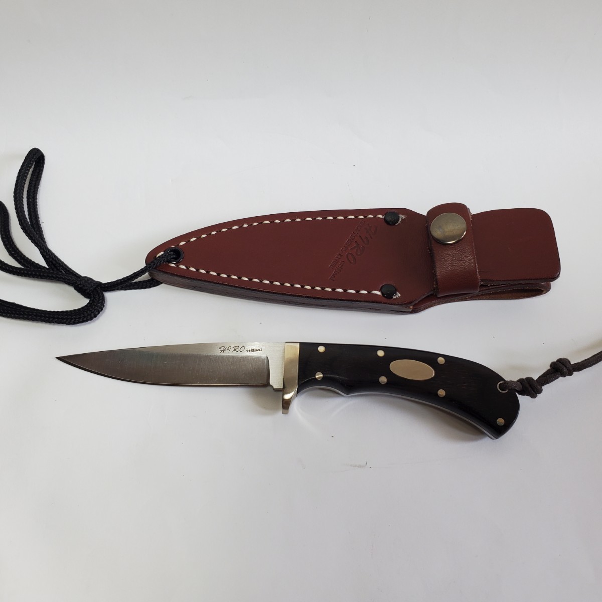 IC.CUT 「 HIRO original KNIFE GIN-1 トラウトバード SEKI JAPAN」銀紙1号 新品未使用 389