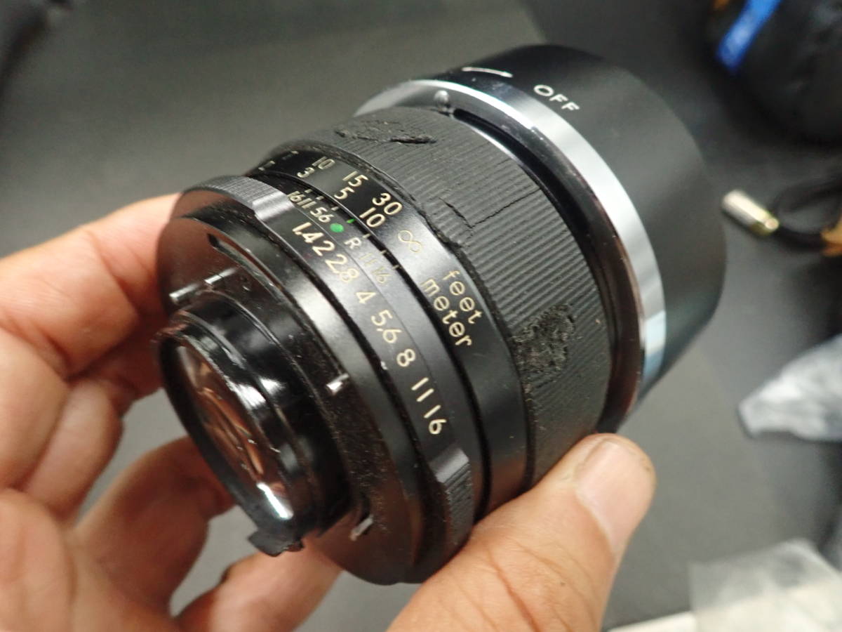 REオートトプコール25mm f⁄3.5 希少なインナーUVフィルターつき RE