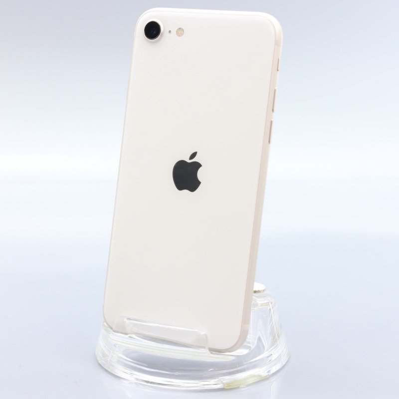 Apple iPhoneSE 64GB (第3世代) Starlight A2782 MMYD3J/A バッテリ98% ■SIMフリー★Joshin9270【1円開始・送料無料】