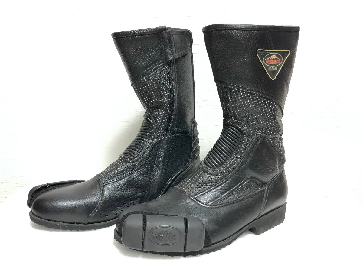 お買得■当時物 KUSHITANI クシタニ バンクセンサー付 ライディングブーツ レーシングブーツ■25.5cmサイズ 入手困難 きれいです！