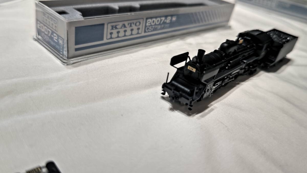 美品】KATO 2007-2 C57 門鉄デフ付 蒸気機関車 鉄道模型 N