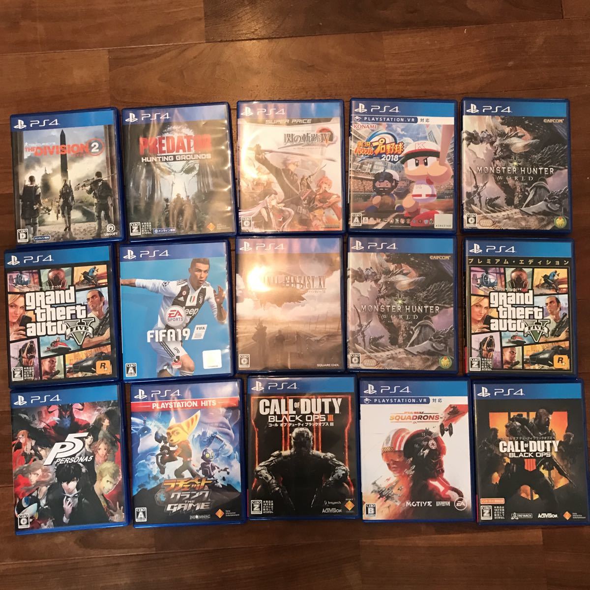PS5 PS4 ゲームソフト まとめ売り 15本セット PS4ソフト 15本セット ③ 【公式通販】