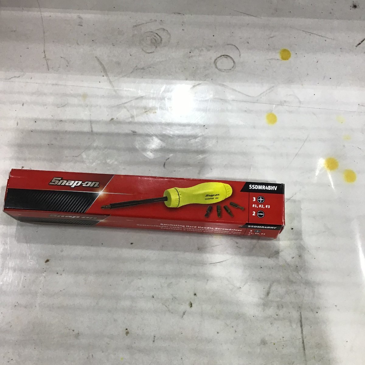 【未使用品】▲スナップオン(Snap-on)　ラチェットドライバー SSDMR4BHV