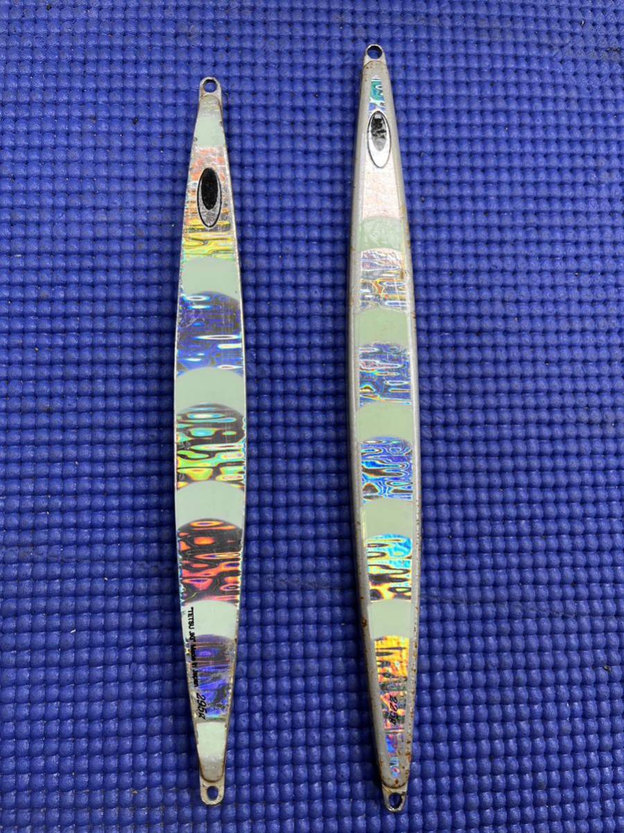 ネイチャーボーイズ鉄ジグ　スイムライダー295 ウィグルライダー225 2本セット中古