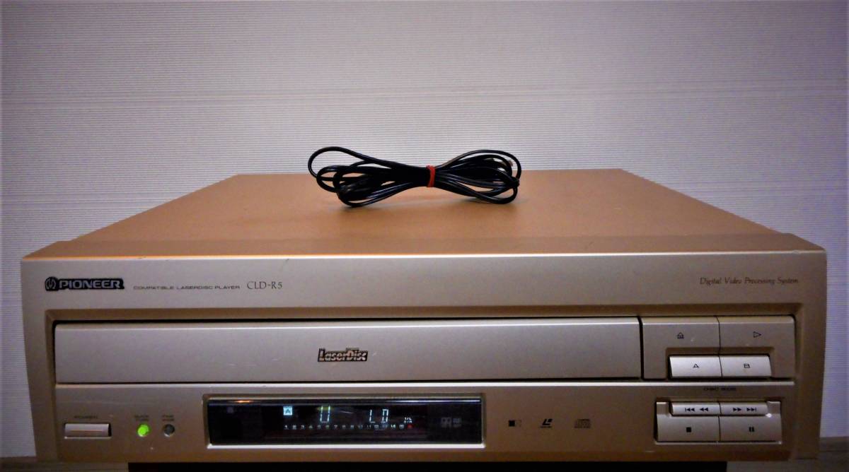 美品】PIONEER パイオニア LDプレーヤー CLD-R5 整備動作品 レーザー