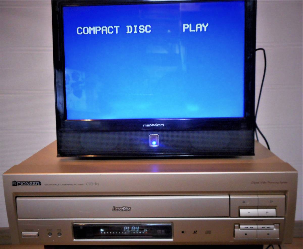 美品】PIONEER パイオニア LDプレーヤー CLD-R5 整備動作品 レーザー