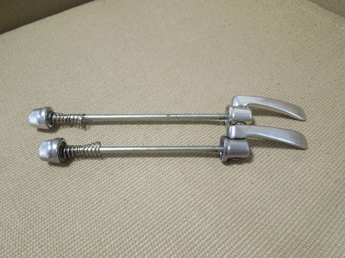 DURAACE　デュラエース　クイック　前後　セット　ビンテージ　ロード　競輪　ピスト　トラック　MTB　小径車　ミニベロ　②