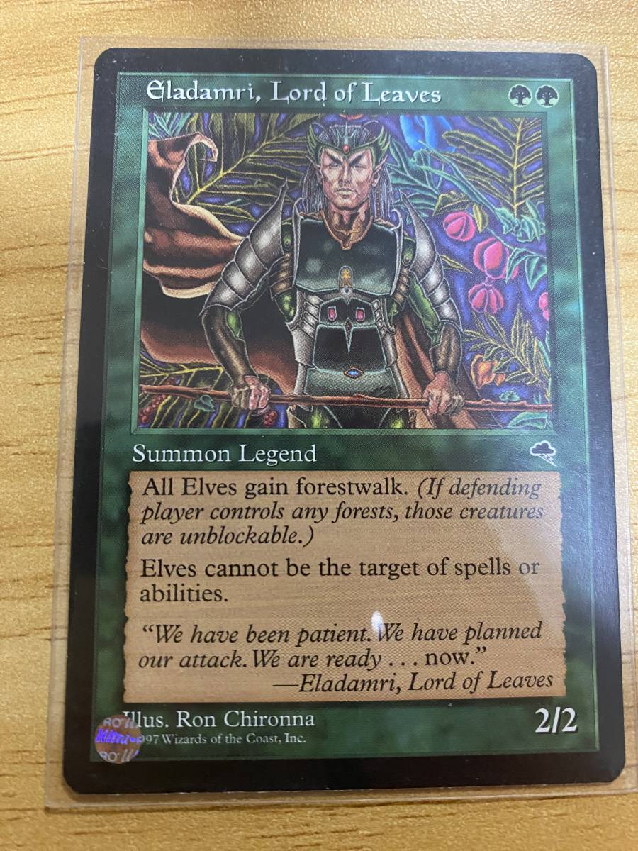 of Lord MTG Leaves 葉の王エラダムリー 葉の王エラダムリー⁄Eladamri