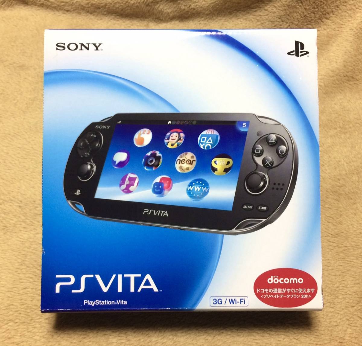 PS Vita『新品未使用品』PCH-1100AB01 クリスタルブラック 3G/Wi-Fiモデル 希少数量限定・生産終了品！Playstation Vita PSVita 本体