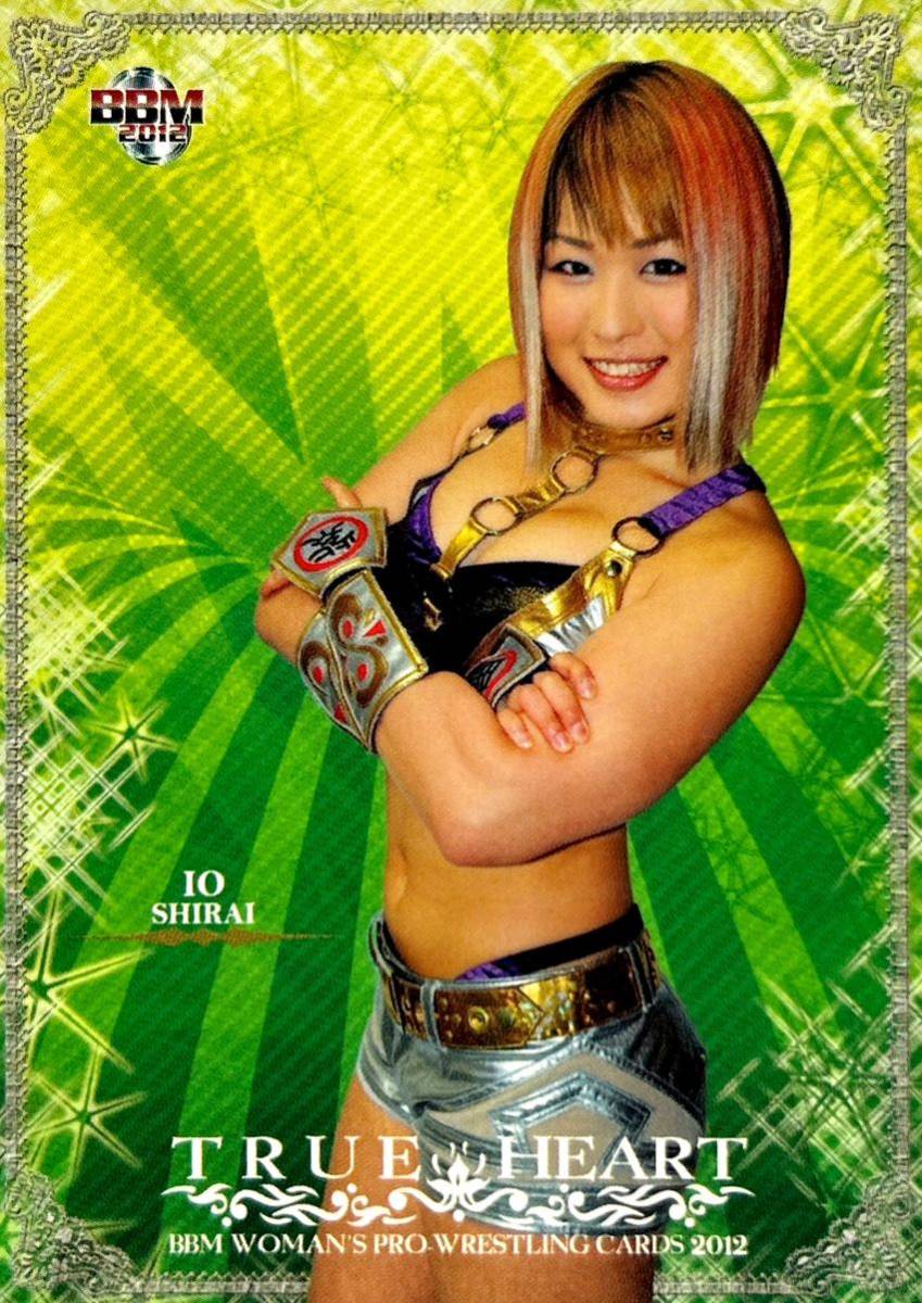 BBM 2012 女子プロレス TRUE HEART 紫雷イオ レギュラーカード WWE IYO 