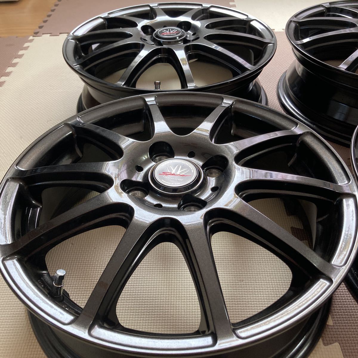 BADX ロクサーニスポーツ LOXARNY SPORT 15インチ ガンブラック 4本 